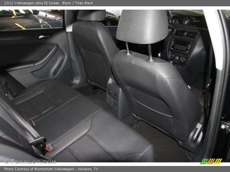 Black / Titan Black 2012 Volkswagen Jetta SE Sedan