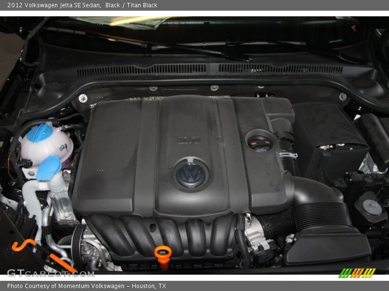 Black / Titan Black 2012 Volkswagen Jetta SE Sedan