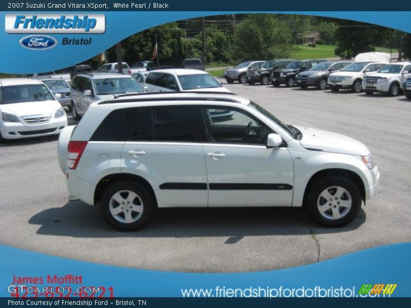 White Pearl / Black 2007 Suzuki Grand Vitara XSport