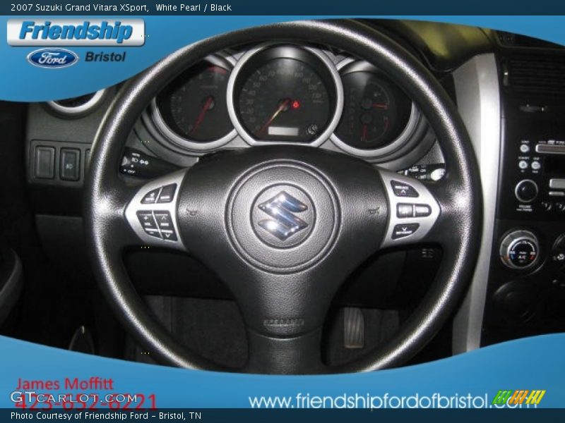 White Pearl / Black 2007 Suzuki Grand Vitara XSport