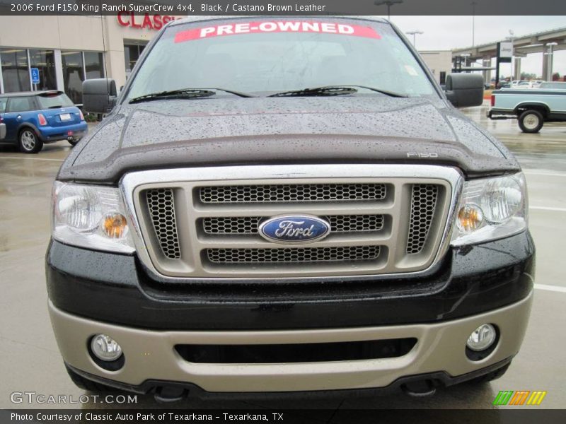 Black / Castano Brown Leather 2006 Ford F150 King Ranch SuperCrew 4x4