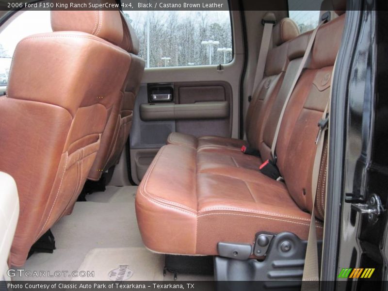 Black / Castano Brown Leather 2006 Ford F150 King Ranch SuperCrew 4x4