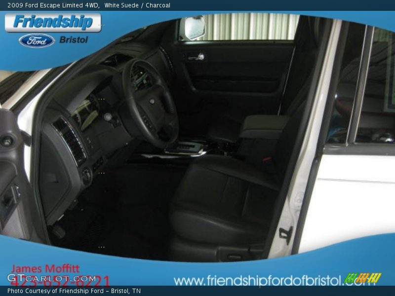 White Suede / Charcoal 2009 Ford Escape Limited 4WD