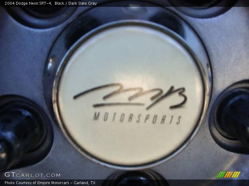 Black / Dark Slate Gray 2004 Dodge Neon SRT-4