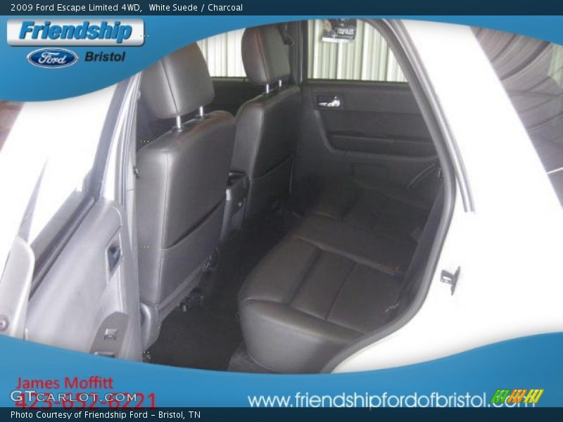 White Suede / Charcoal 2009 Ford Escape Limited 4WD