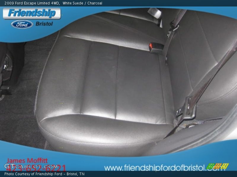 White Suede / Charcoal 2009 Ford Escape Limited 4WD