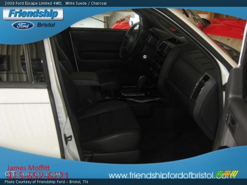 White Suede / Charcoal 2009 Ford Escape Limited 4WD