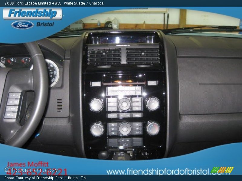 White Suede / Charcoal 2009 Ford Escape Limited 4WD