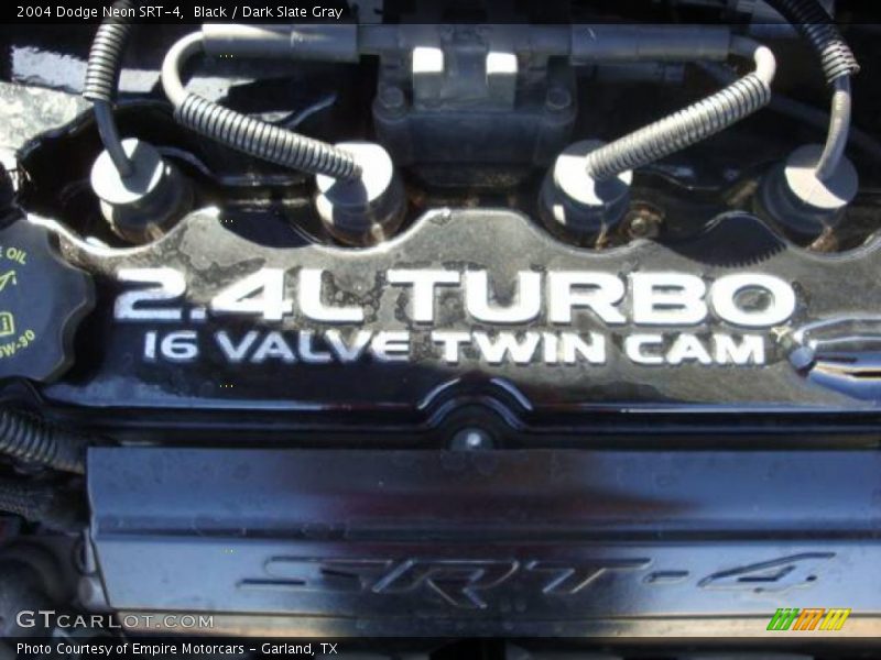 Black / Dark Slate Gray 2004 Dodge Neon SRT-4