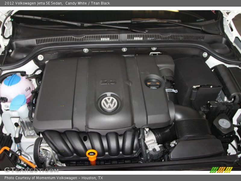 Candy White / Titan Black 2012 Volkswagen Jetta SE Sedan