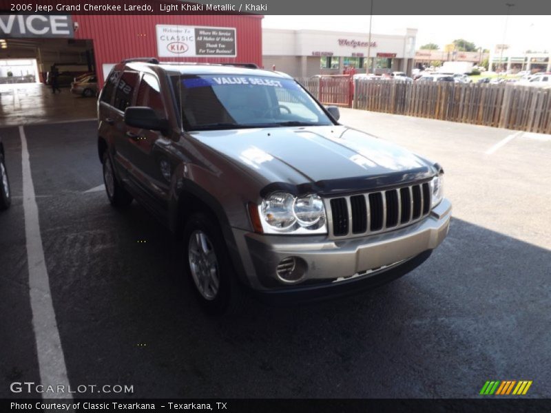 Light Khaki Metallic / Khaki 2006 Jeep Grand Cherokee Laredo