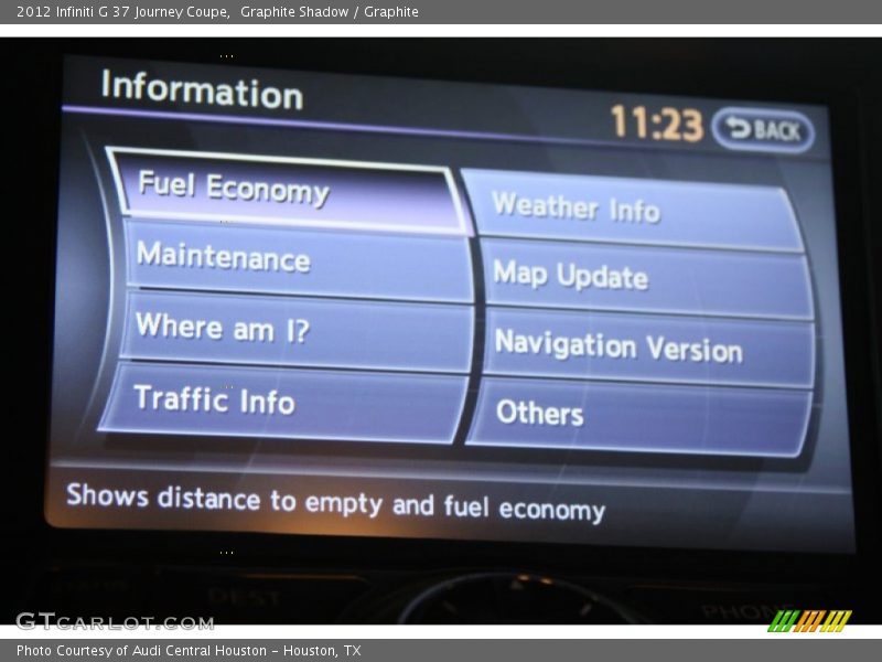 Graphite Shadow / Graphite 2012 Infiniti G 37 Journey Coupe