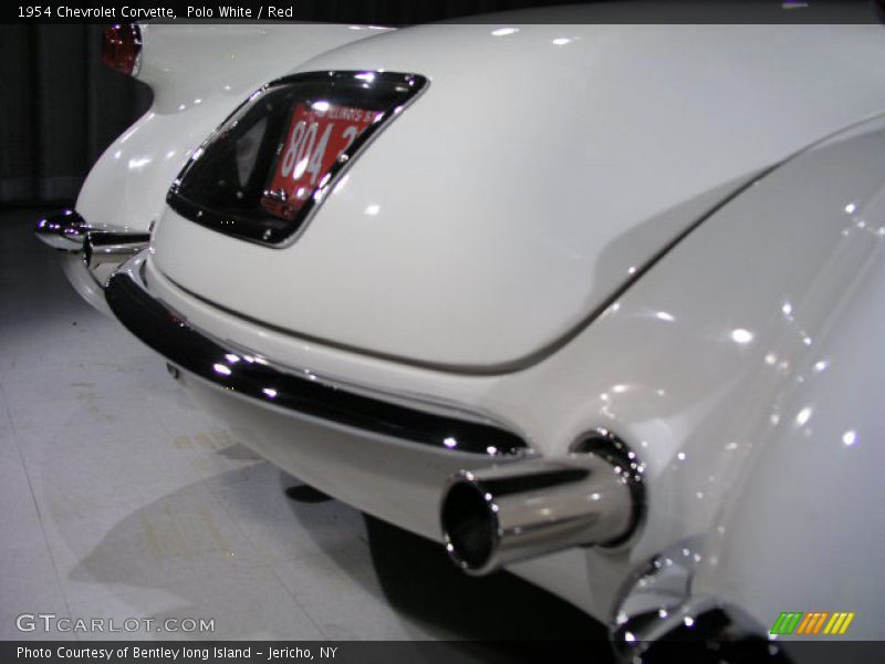 Polo White / Red 1954 Chevrolet Corvette