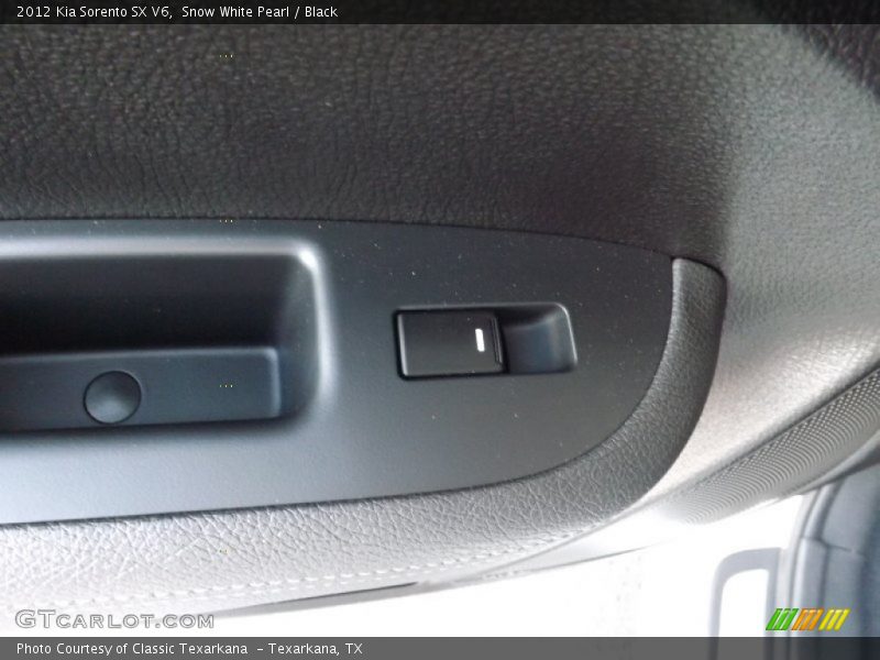 Snow White Pearl / Black 2012 Kia Sorento SX V6