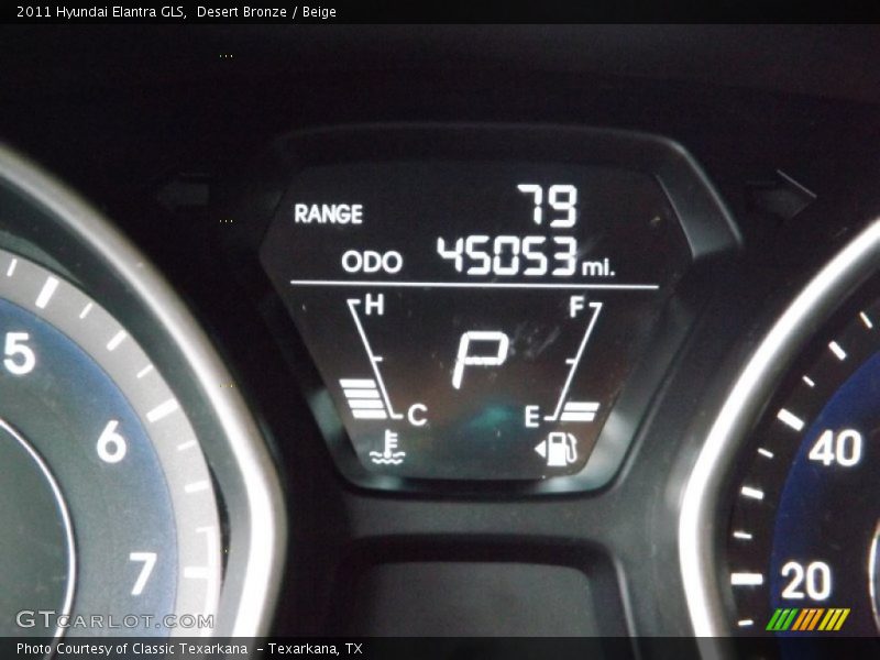 Desert Bronze / Beige 2011 Hyundai Elantra GLS