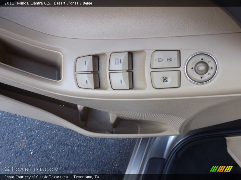 Desert Bronze / Beige 2011 Hyundai Elantra GLS