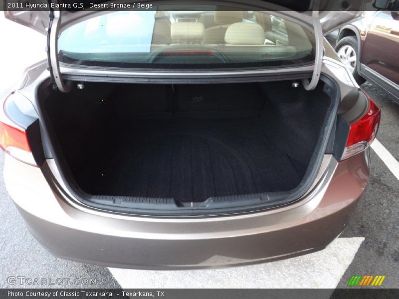 Desert Bronze / Beige 2011 Hyundai Elantra GLS