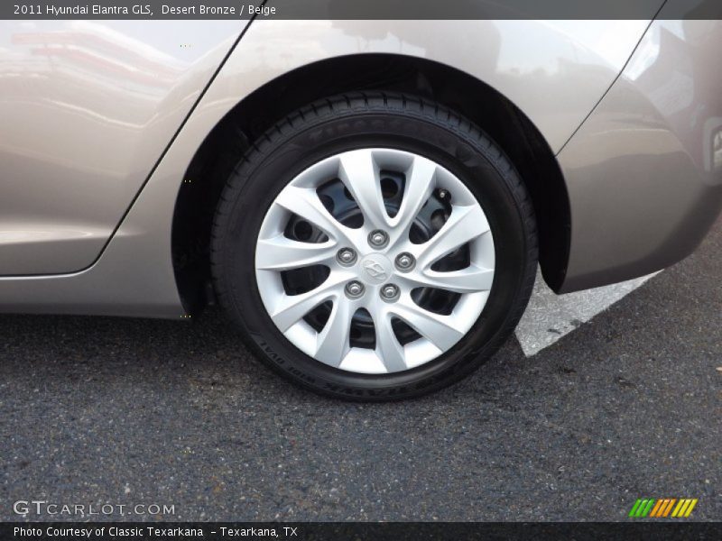 Desert Bronze / Beige 2011 Hyundai Elantra GLS
