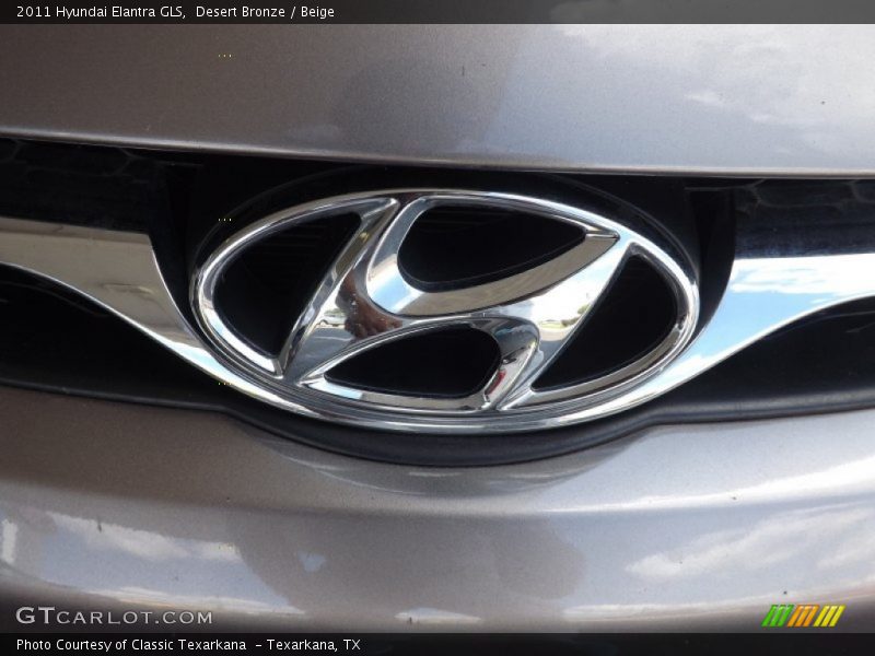 Desert Bronze / Beige 2011 Hyundai Elantra GLS