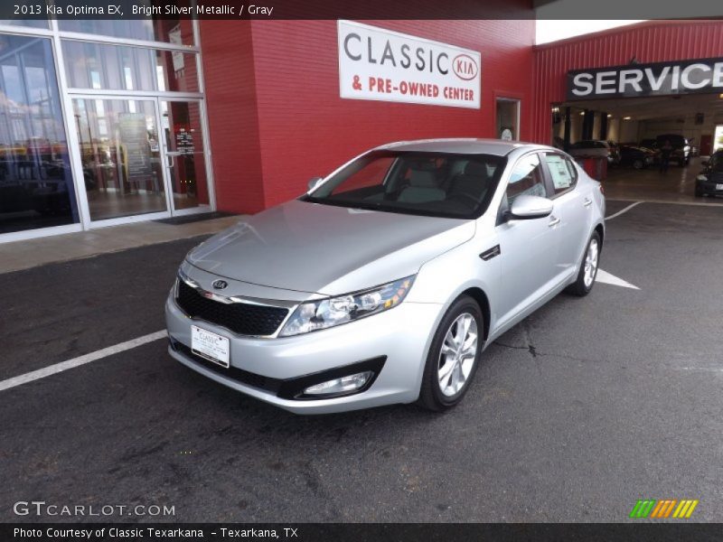 Bright Silver Metallic / Gray 2013 Kia Optima EX