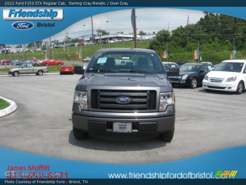 Sterling Gray Metallic / Steel Gray 2012 Ford F150 STX Regular Cab