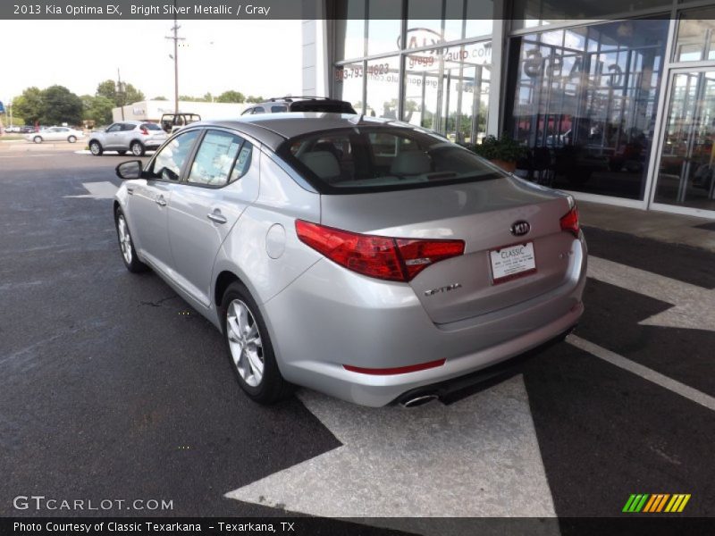 Bright Silver Metallic / Gray 2013 Kia Optima EX