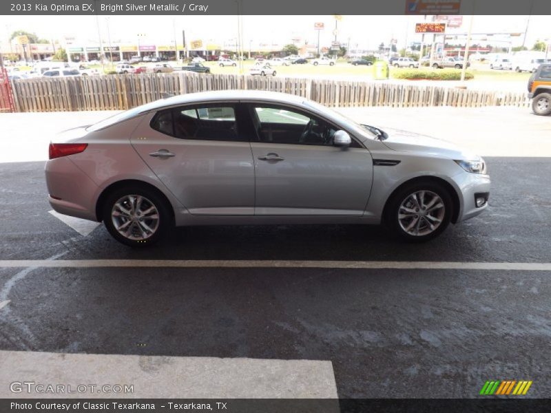 Bright Silver Metallic / Gray 2013 Kia Optima EX