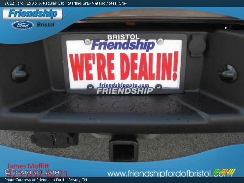 Sterling Gray Metallic / Steel Gray 2012 Ford F150 STX Regular Cab