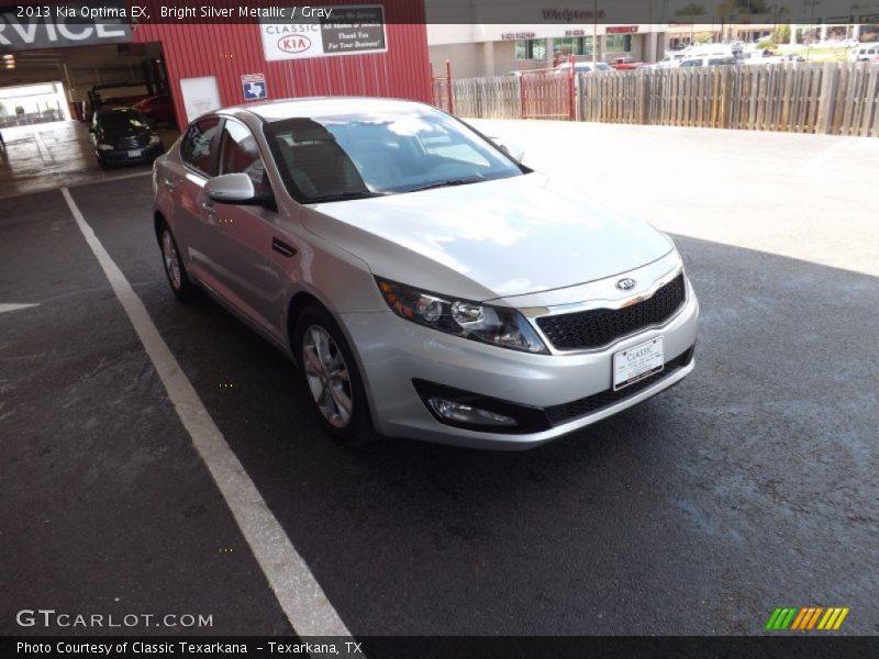 Bright Silver Metallic / Gray 2013 Kia Optima EX