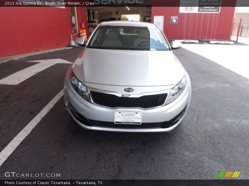 Bright Silver Metallic / Gray 2013 Kia Optima EX