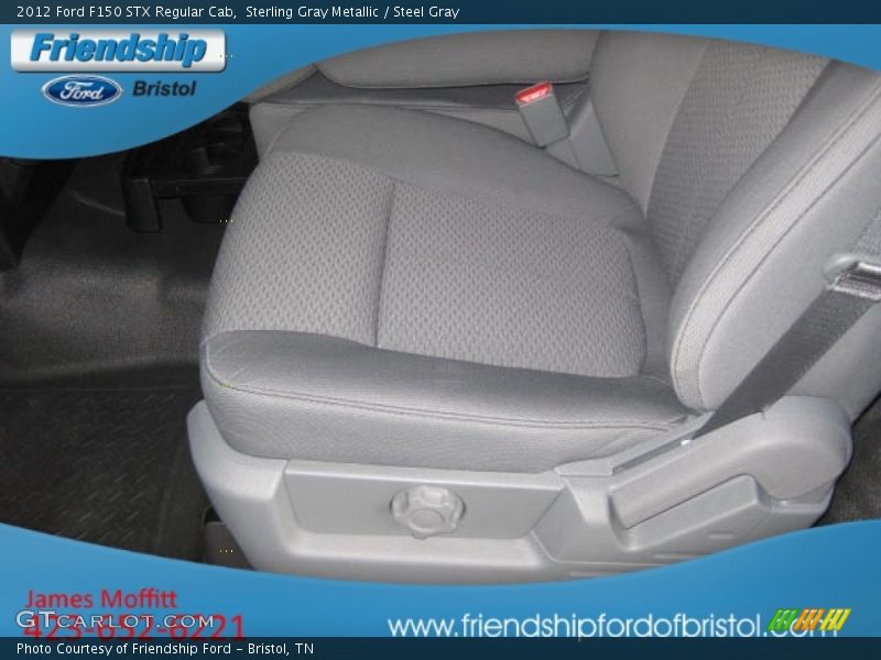 Sterling Gray Metallic / Steel Gray 2012 Ford F150 STX Regular Cab