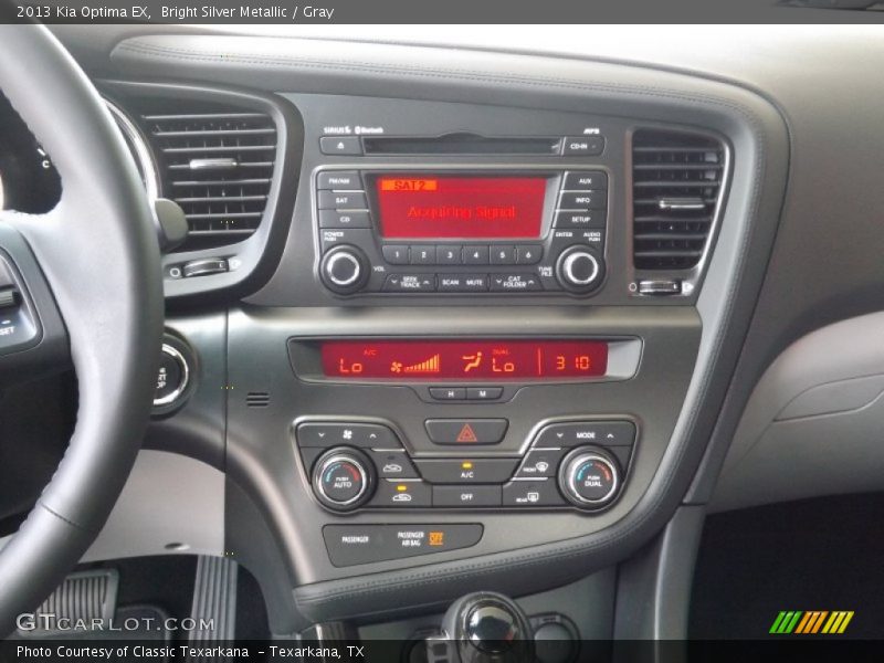 Bright Silver Metallic / Gray 2013 Kia Optima EX