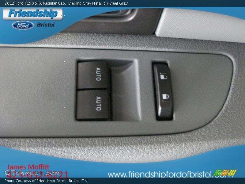 Sterling Gray Metallic / Steel Gray 2012 Ford F150 STX Regular Cab