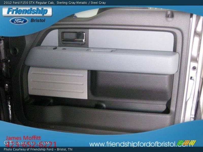 Sterling Gray Metallic / Steel Gray 2012 Ford F150 STX Regular Cab