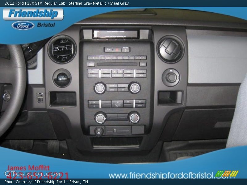 Sterling Gray Metallic / Steel Gray 2012 Ford F150 STX Regular Cab
