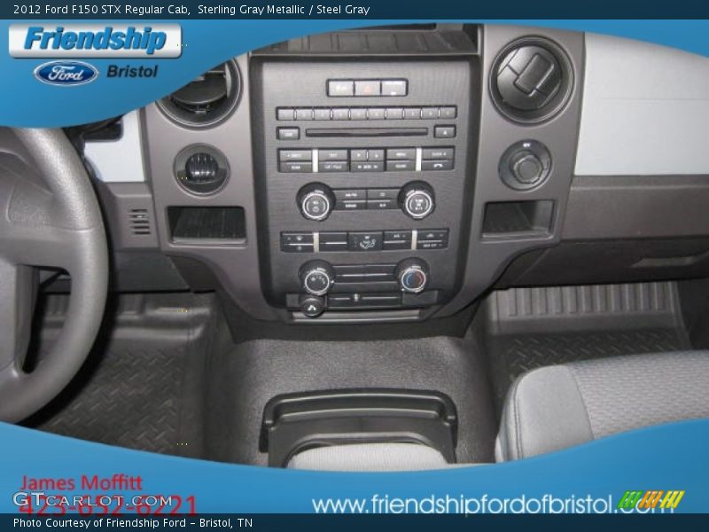 Sterling Gray Metallic / Steel Gray 2012 Ford F150 STX Regular Cab