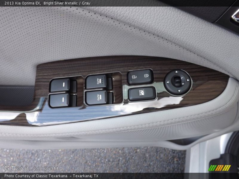 Bright Silver Metallic / Gray 2013 Kia Optima EX