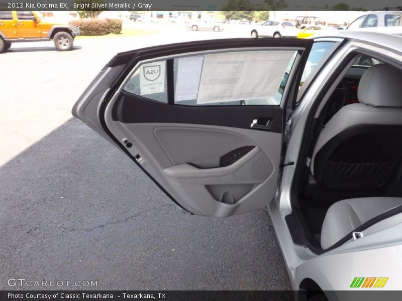 Bright Silver Metallic / Gray 2013 Kia Optima EX