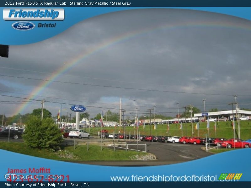Sterling Gray Metallic / Steel Gray 2012 Ford F150 STX Regular Cab
