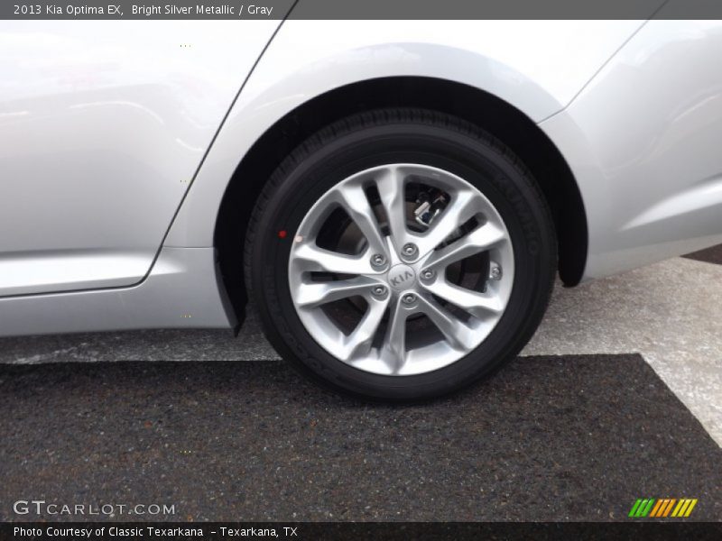 Bright Silver Metallic / Gray 2013 Kia Optima EX