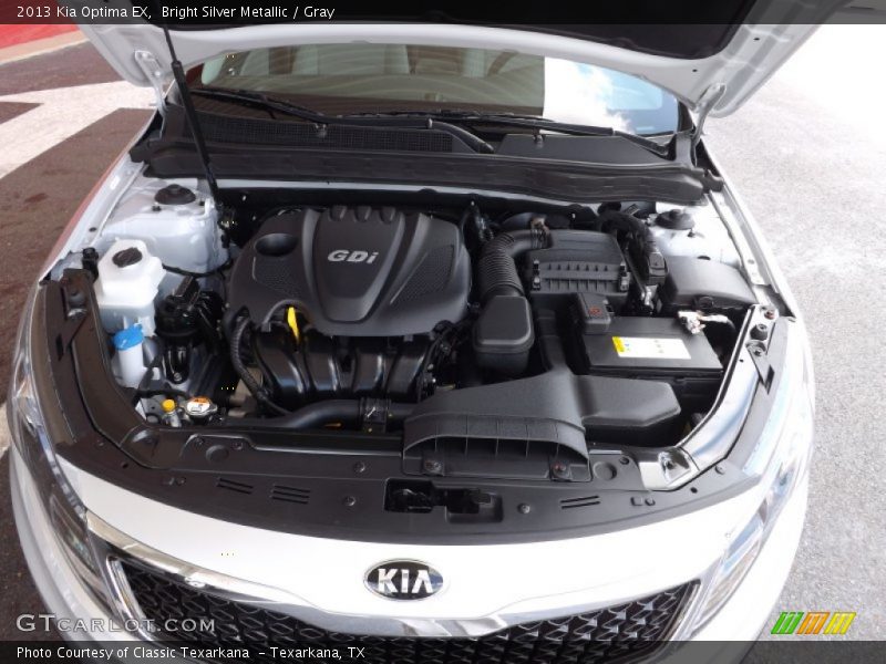 Bright Silver Metallic / Gray 2013 Kia Optima EX