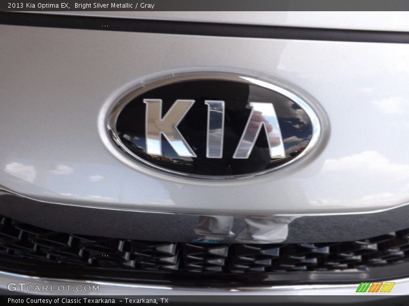 Bright Silver Metallic / Gray 2013 Kia Optima EX