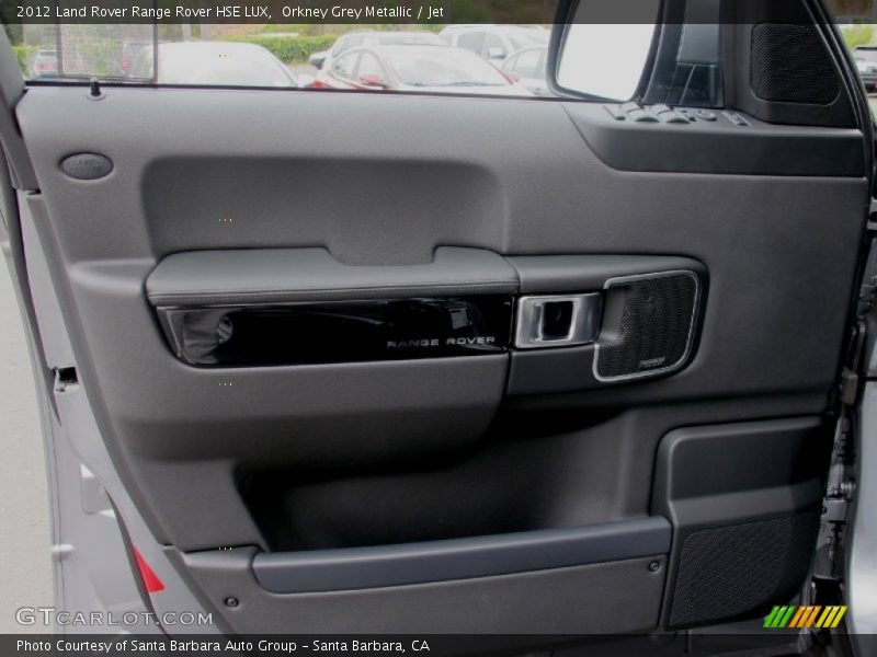 Orkney Grey Metallic / Jet 2012 Land Rover Range Rover HSE LUX