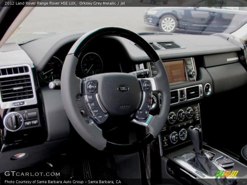 Orkney Grey Metallic / Jet 2012 Land Rover Range Rover HSE LUX