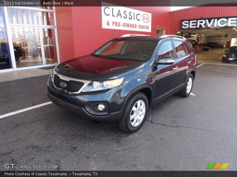 Baltic Blue / Black 2013 Kia Sorento LX