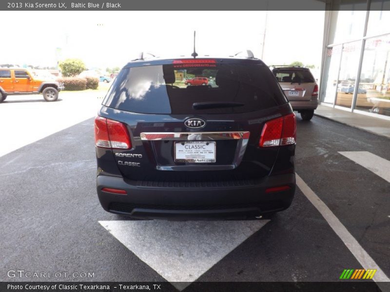 Baltic Blue / Black 2013 Kia Sorento LX