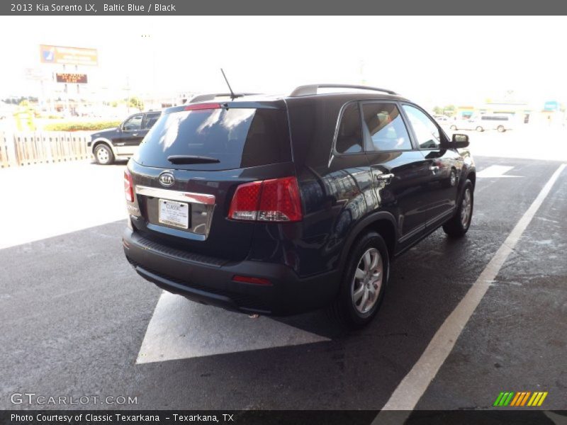 Baltic Blue / Black 2013 Kia Sorento LX