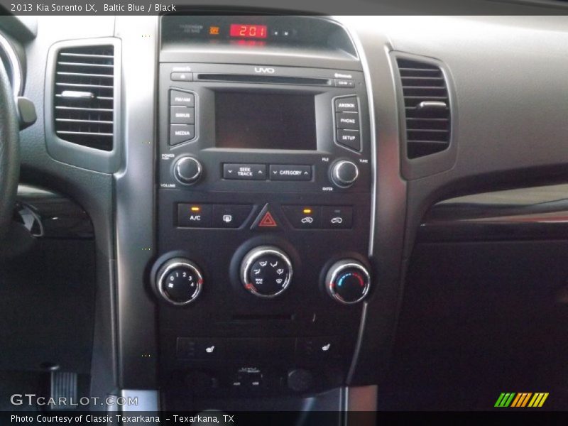 Baltic Blue / Black 2013 Kia Sorento LX