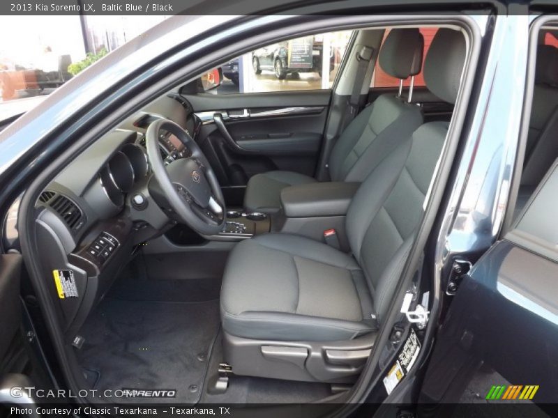 Baltic Blue / Black 2013 Kia Sorento LX