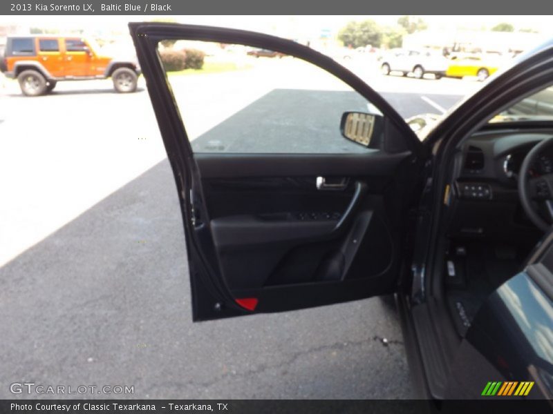 Baltic Blue / Black 2013 Kia Sorento LX